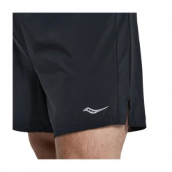 Pantalón Corto Saucony Outpace 5 Negro -Saucony || BROOKS Ventas pantalon corto saucony outpace 5 negro 2