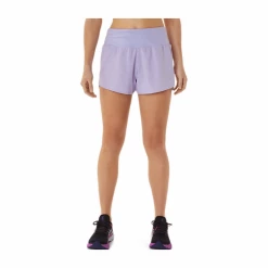 Pantalones Cortos Asics Road 3.5IN Violeta Mujer