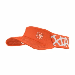 Visera Compressport Spiderweb Ultralight Naranja