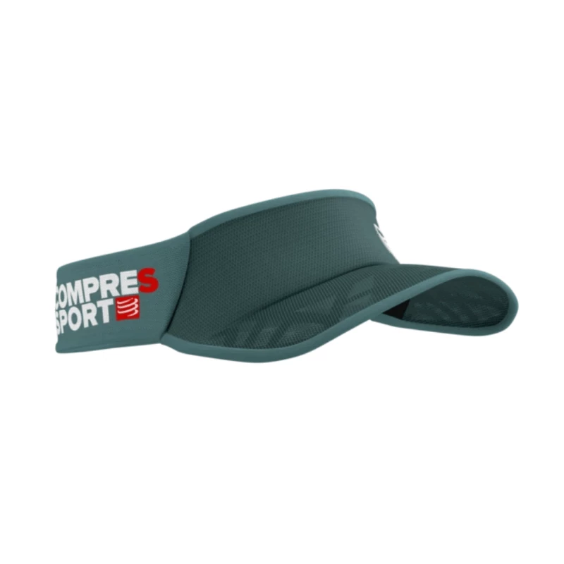 Visera Compressport Spiderweb Ultralight Verde 4 Visera Compressport Spiderweb Ultralight Verde - Imagen 2