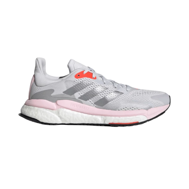 Zapatillas Adidas Solar Boost 3 Gris Rosa Rojo SS21 Mujer 3 Zapatillas Adidas Solar Boost 3 Gris Rosa Rojo SS21 Mujer