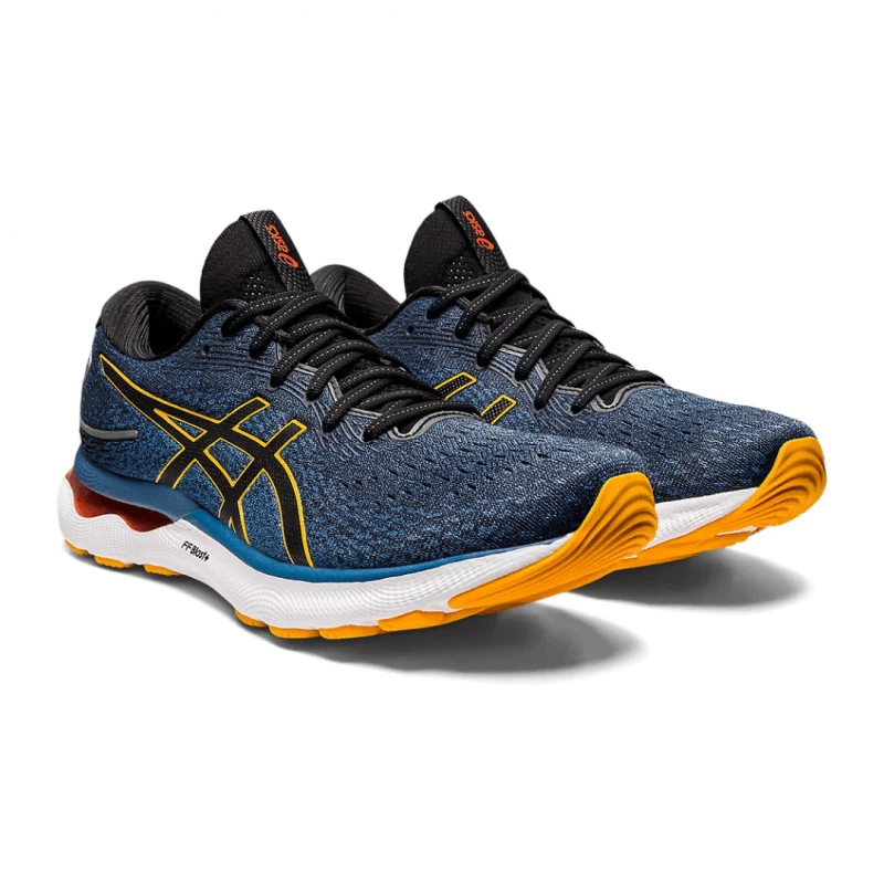 Zapatillas Asics Gel-Nimbus 24 Azul Blanco AW22 5 Zapatillas Asics Gel-Nimbus 24 Azul Blanco AW22 - Imagen 3