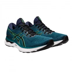 Zapatillas Asics Gel Nimbus 24 Azul Negro Blanco AW22 -Saucony || BROOKS Ventas zapatillas asics gel nimbus 24 azul negro blanco aw22 3