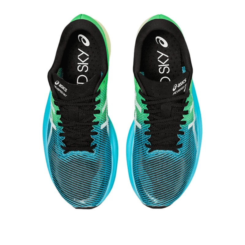 Zapatillas Asics Metaspeed Sky+ Verde Azul AW22 7 Zapatillas Asics Metaspeed Sky+ Verde Azul AW22 - Imagen 5