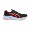 Zapatillas ASICS Novablast 2 Negro Rojo SS22 -Saucony || BROOKS Ventas zapatillas asics novablast 2 negro rojo ss22