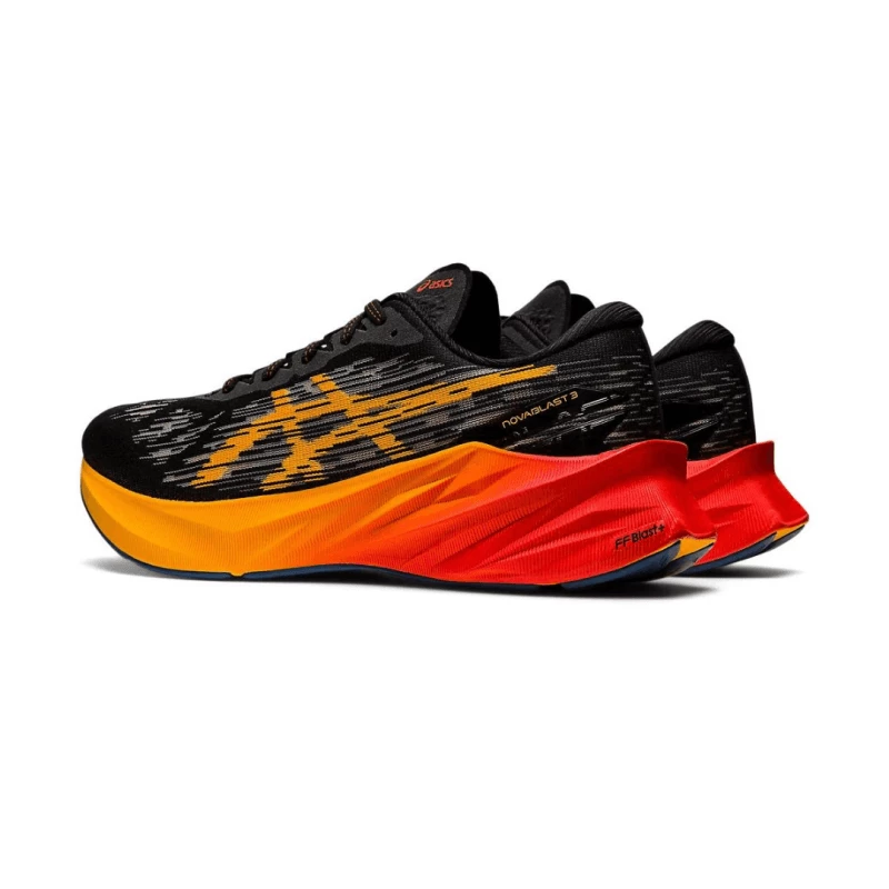 Zapatillas Asics Novablast 3 Negro Naranja AW22 6 Zapatillas Asics Novablast 3 Negro Naranja AW22 - Imagen 4