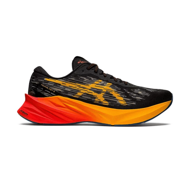 Zapatillas Asics Novablast 3 Negro Naranja AW22 3 Zapatillas Asics Novablast 3 Negro Naranja AW22