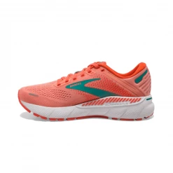 Zapatillas Brooks Adrenaline GTS 22 Coral Verde Mujer SS22 -Saucony || BROOKS Ventas zapatillas brooks adrenaline gts 22 coral verde mujer ss22 1