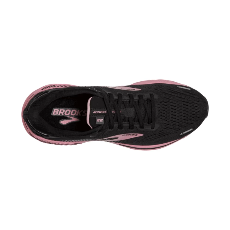 Zapatillas Brooks Adrenaline GTS 22 Negro Rosa Mujer SS22 5 Zapatillas Brooks Adrenaline GTS 22 Negro Rosa Mujer SS22 - Imagen 3