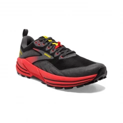 Zapatillas Brooks Cascadia 16 Negro Rojo SS22 -Saucony || BROOKS Ventas zapatillas brooks cascadia 16 negro rojo ss22 2