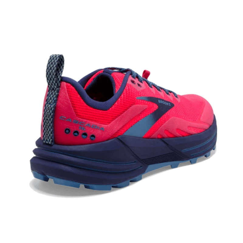 Zapatillas Brooks Cascadia 16 Rosa Azul Mujer SS22 6 Zapatillas Brooks Cascadia 16 Rosa Azul Mujer SS22 - Imagen 4