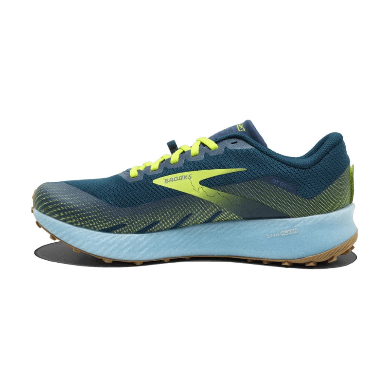 Zapatillas Brooks Catamount Azul Amarillo Azul Claro AW21 4 Zapatillas Brooks Catamount Azul Amarillo Azul Claro AW21 - Imagen 2