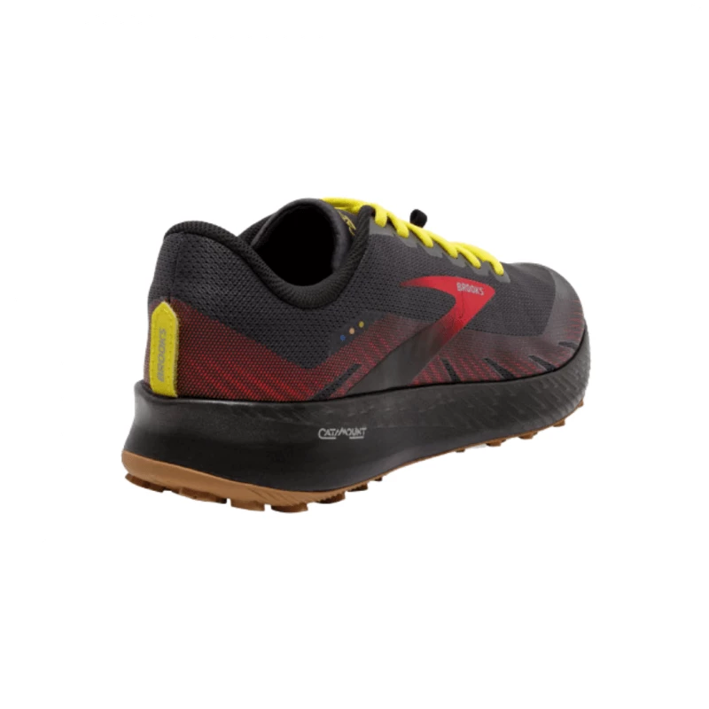 Zapatillas Brooks Catamount Negro Rojo Amarillo SS22 7 Zapatillas Brooks Catamount Negro Rojo Amarillo SS22 - Imagen 5