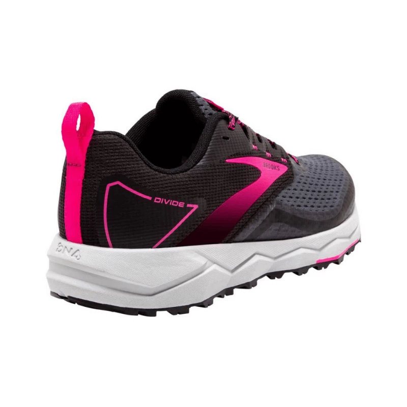 Zapatillas Brooks Divide 2 Negro Fucsia SS21 Mujer 5 Zapatillas Brooks Divide 2 Negro Fucsia SS21 Mujer - Imagen 3