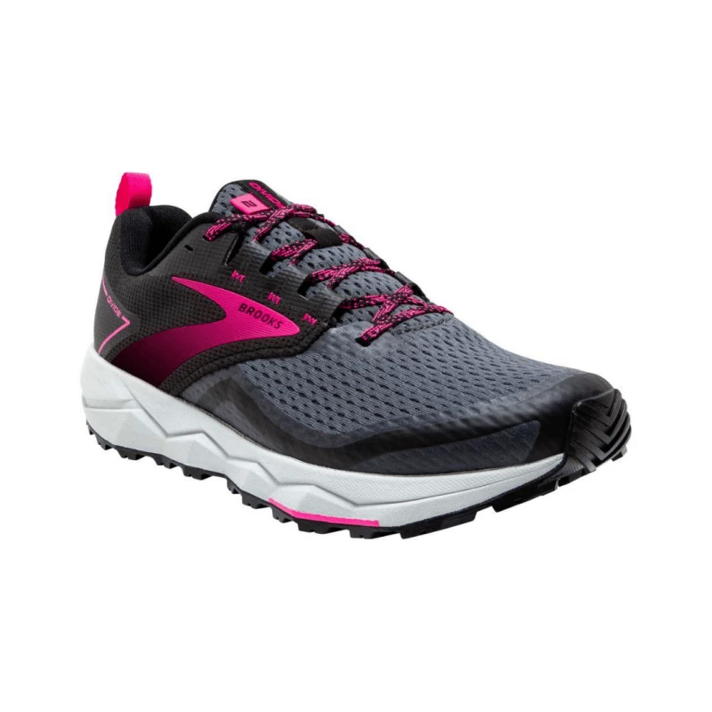 Zapatillas Brooks Divide 2 Negro Fucsia SS21 Mujer 6 Zapatillas Brooks Divide 2 Negro Fucsia SS21 Mujer - Imagen 4