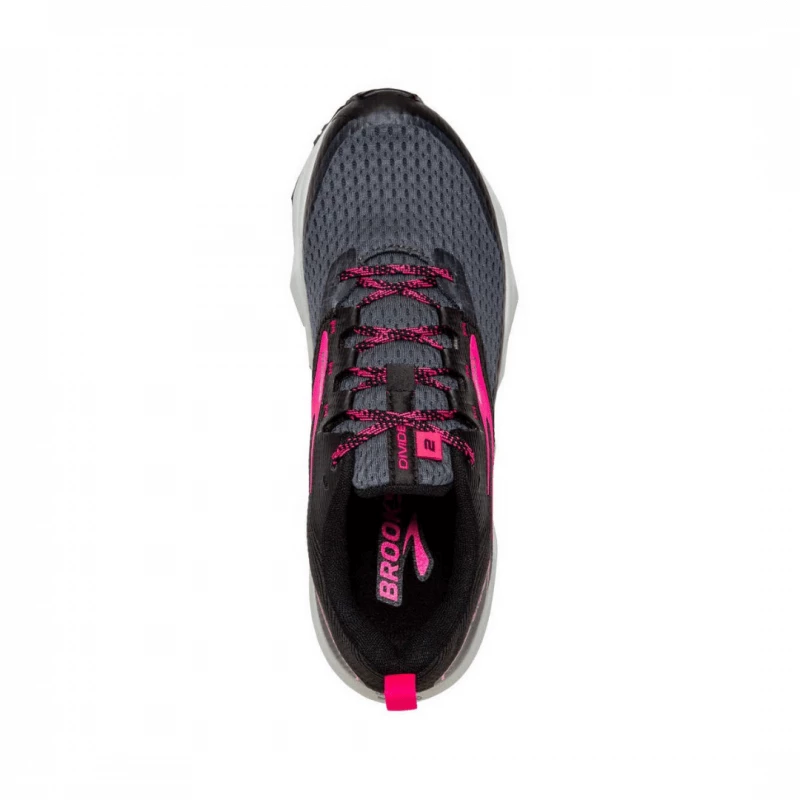 Zapatillas Brooks Divide 2 Negro Fucsia SS21 Mujer 7 Zapatillas Brooks Divide 2 Negro Fucsia SS21 Mujer - Imagen 5