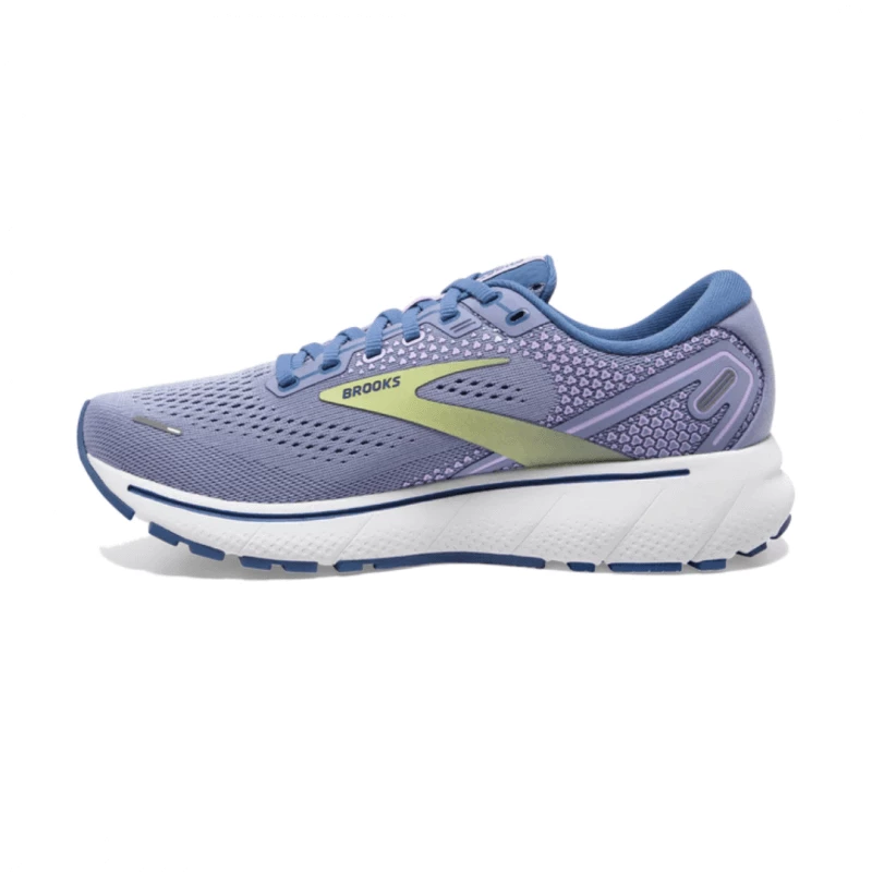 Zapatillas Brooks Ghost 14 Morada Lima Mujer SS22 4 Zapatillas Brooks Ghost 14 Morada Lima Mujer SS22 - Imagen 2