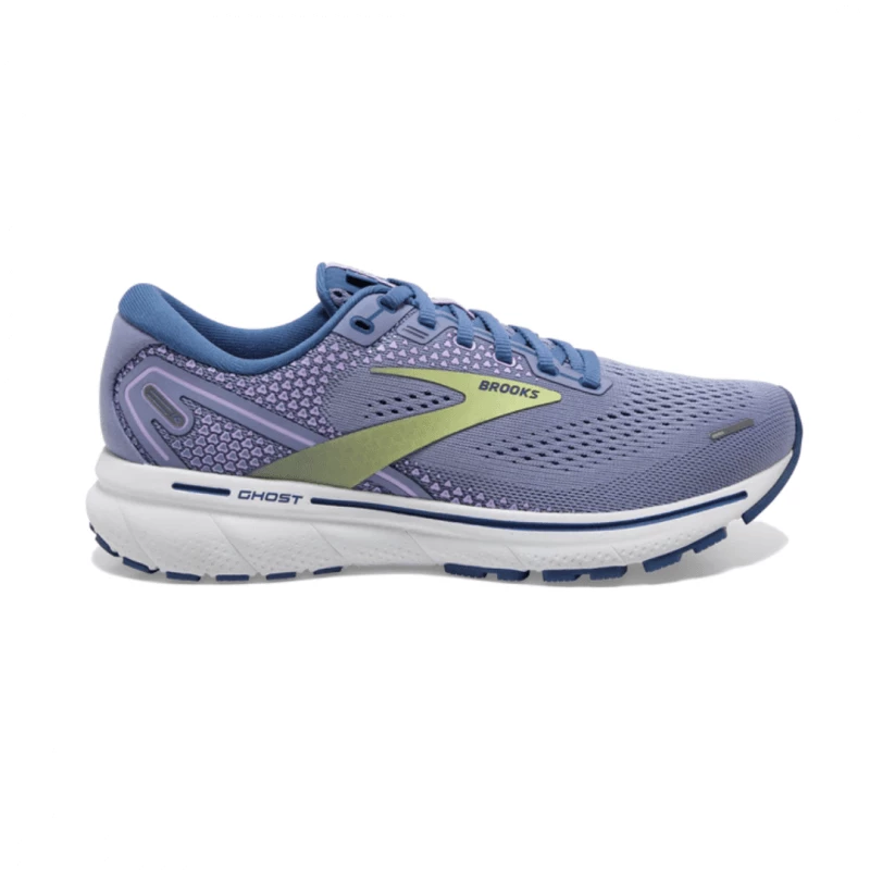 Zapatillas Brooks Ghost 14 Morada Lima Mujer SS22 3 Zapatillas Brooks Ghost 14 Morada Lima Mujer SS22