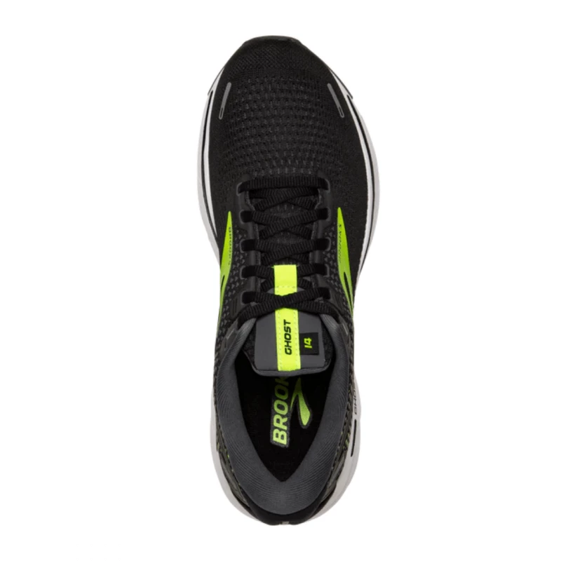 Zapatillas Brooks Ghost 14 Negro Lima SS22 5 Zapatillas Brooks Ghost 14 Negro Lima SS22 - Imagen 3