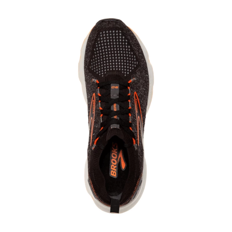 Zapatillas Brooks Glycerin 20 StealthFit Negro Naranja AW22 7 Zapatillas Brooks Glycerin 20 StealthFit Negro Naranja AW22 - Imagen 5