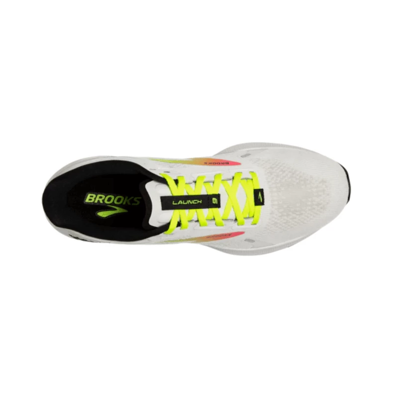 Zapatillas Brooks Launch GTS 9 Blanco Rosa AW22 Mujer 5 Zapatillas Brooks Launch GTS 9 Blanco Rosa AW22 Mujer - Imagen 3