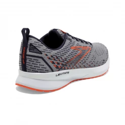 Zapatillas Brooks Levitate 5 Gris Naranja SS22 -Saucony || BROOKS Ventas zapatillas brooks levitate 5 gris naranja ss22 1