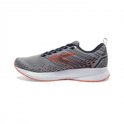 Zapatillas Brooks Levitate 5 Gris Naranja SS22 -Saucony || BROOKS Ventas zapatillas brooks levitate 5 gris naranja ss22 3