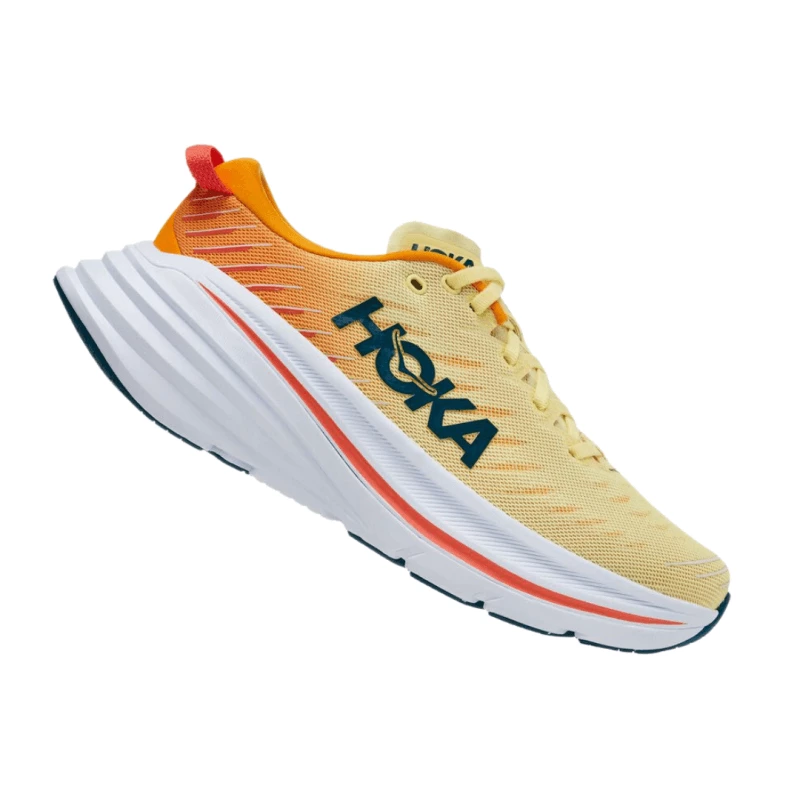 Zapatillas Hoka One One Bondi X Amarillo Naranja SS22 4 Zapatillas Hoka One One Bondi X Amarillo Naranja SS22 - Imagen 2
