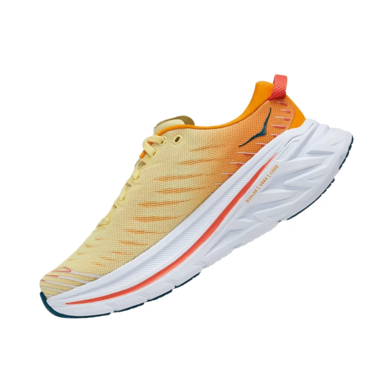 Zapatillas Hoka One One Bondi X Amarillo Naranja SS22 6 Zapatillas Hoka One One Bondi X Amarillo Naranja SS22 - Imagen 4