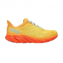 Zapatillas Hoka One One Clifton 8 Amarillo Naranja AW22 -Saucony || BROOKS Ventas zapatillas hoka one one clifton 8 amarillo naranja aw22 1