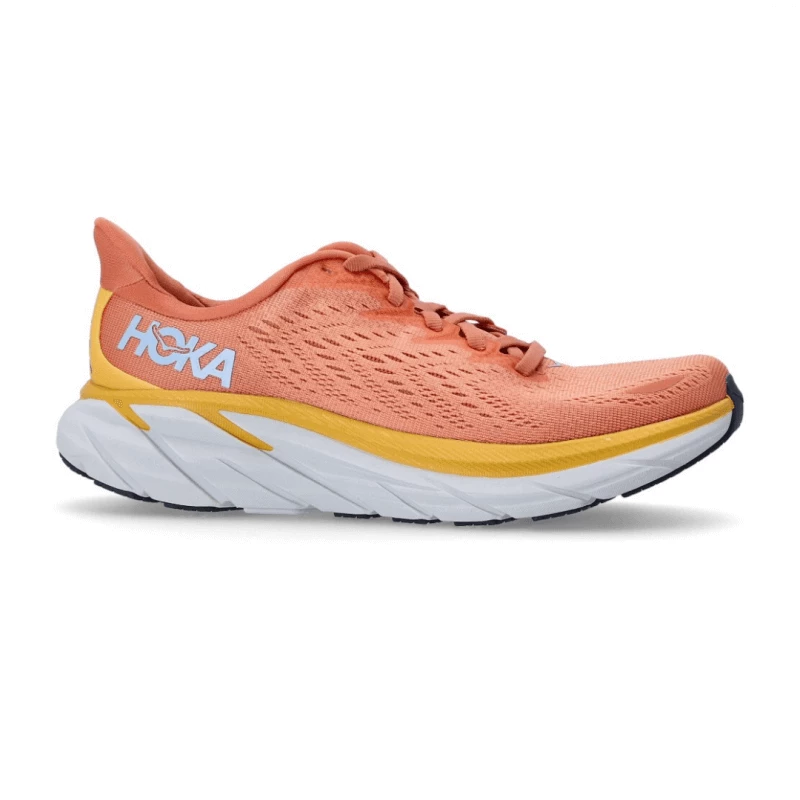 Zapatillas Hoka One One Clifton 8 Amarillo Naranja AW22 Mujer 5 Zapatillas Hoka One One Clifton 8 Amarillo Naranja AW22 Mujer - Imagen 3