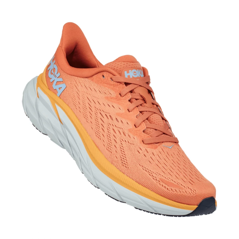 Zapatillas Hoka One One Clifton 8 Amarillo Naranja AW22 Mujer 3 Zapatillas Hoka One One Clifton 8 Amarillo Naranja AW22 Mujer