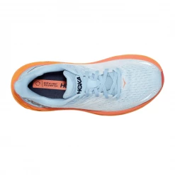 Zapatillas Hoka One One Clifton 8 Celeste Naranja AW22 Mujer -Saucony || BROOKS Ventas zapatillas hoka one one clifton 8 celeste naranja aw22 mujer 4