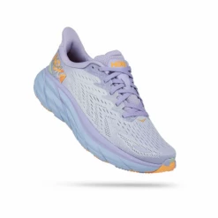 Zapatillas Hoka One One Clifton 8 Purpura Celeste AW22 Mujer