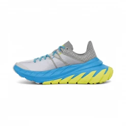 Zapatillas Hoka One One TenNine Gris Amarillo Celeste SS20 -Saucony || BROOKS Ventas zapatillas hoka one one tennine gris amarillo celeste ss20 2