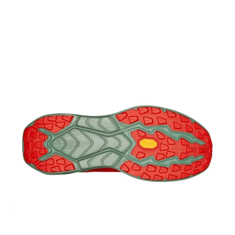 Zapatillas Hoka One One Zinal Rojo Verde Oliva AW22 8 Zapatillas Hoka One One Zinal Rojo Verde Oliva AW22 - Imagen 6
