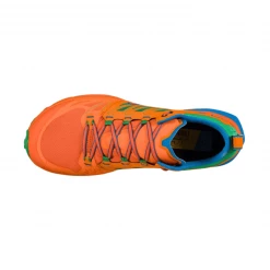 Zapatillas La Sportiva Jackal Naranja Azul Eléctrico SS22 -Saucony || BROOKS Ventas zapatillas la sportiva jackal naranja azul electrico ss22 2