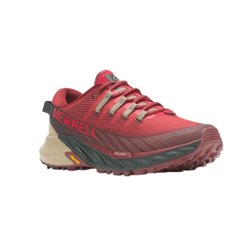 Zapatillas Merrell Agility Peak 4 Rojo Granate AW22 5 Zapatillas Merrell Agility Peak 4 Rojo Granate AW22 - Imagen 3