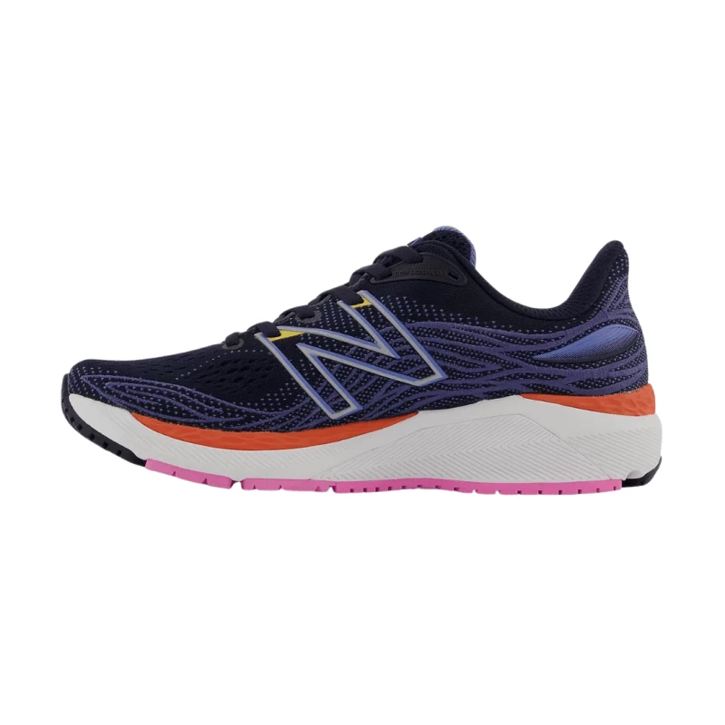 Zapatillas New Balance Fresh Foam 860 V12 Negro Morado Mujer SS22 4 Zapatillas New Balance Fresh Foam 860 V12 Negro Morado Mujer SS22 - Imagen 2