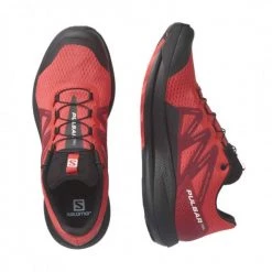 Zapatillas Salomon Pulsar Trail Rojo Negro SS22 -Saucony || BROOKS Ventas zapatillas salomon pulsar trail rojo negro ss22 5