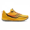 Zapatillas Saucony Peregrine 12 Amarillo Negro SS22 Mujer -Saucony || BROOKS Ventas zapatillas saucony peregrine 12 amarillo negro ss22 mujer