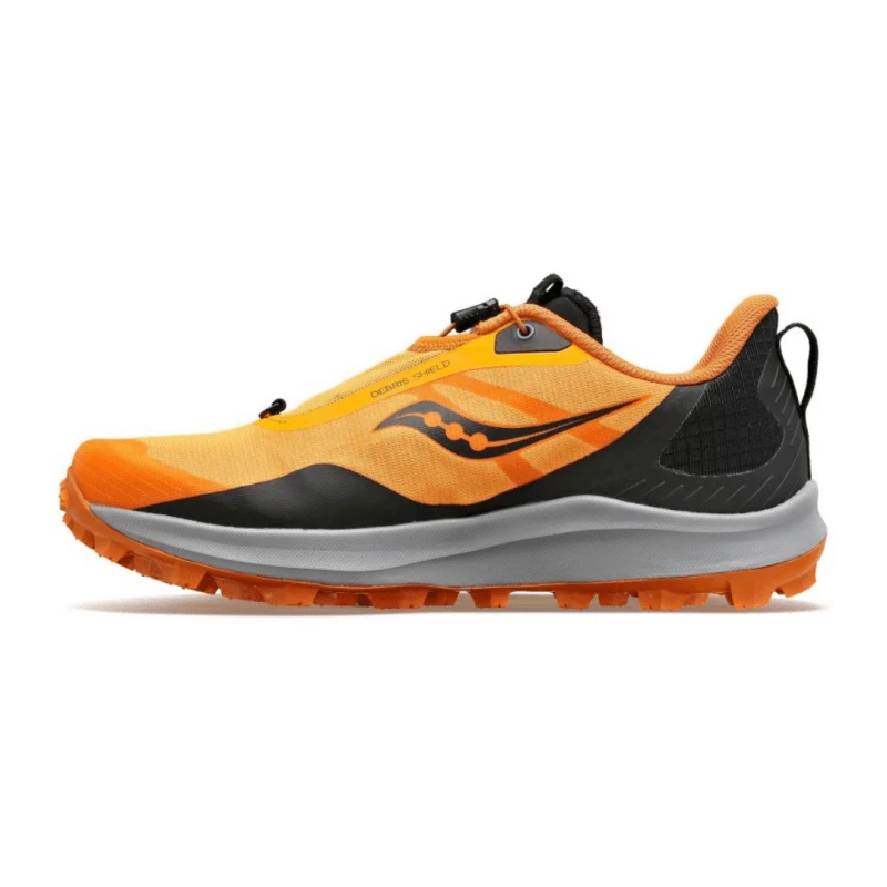 Zapatillas Saucony Peregrine 12 ST Naranja Negro AW22 4 Zapatillas Saucony Peregrine 12 ST Naranja Negro AW22 - Imagen 2